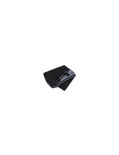 Maletin Monray para portatil hasta 14p 2 compartimientos nylon gran resistencia banda para trolley negro gris GINGERBLACK14 2