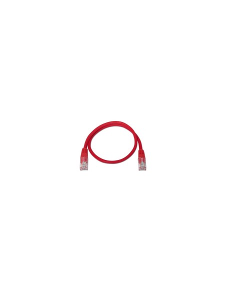 Latiguillo de red aisens rj45 utp cat5e 1m rojo A133-0188