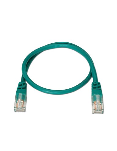 Latiguillo de red aisens rj45 utp cat6 1m verde A135-0246