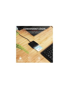 Trust Primo Cardbus+ lector de tarjetas inteligente DNI USB 2.0 negro 23890 2