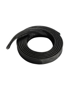 Organiador de cables en poliester aisens diametro hasta 20mm 1m negro A151-0405