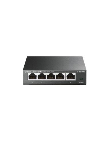 Switch Tp-link No administrado L2 5 puertos Gigabit Ethernet 10/100/1000 Negro TL-SG105S