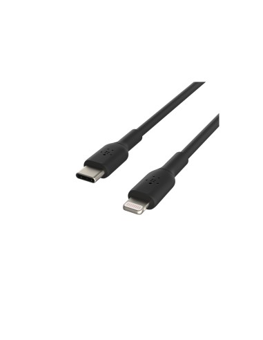 Cable Belkin CAA003BT1MBK cable de conector Lightning 1 m Negro CAA003BT1MBK