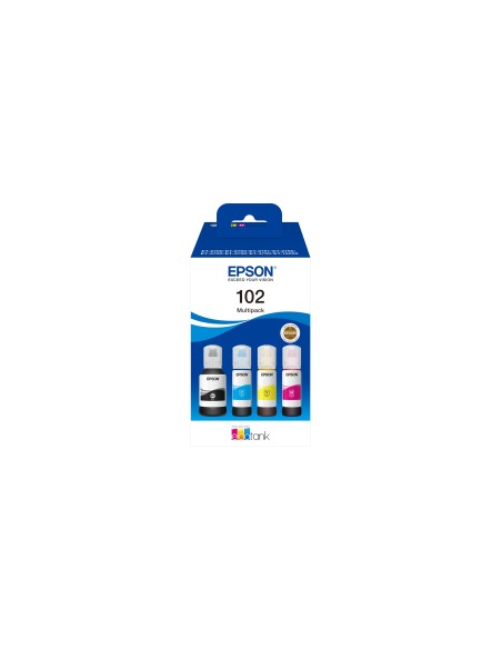 Botellas Epson 102 EcoTank Original multipack C13T03R640