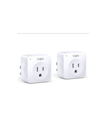 TAPO P100 Mini enchufe inteligente wifi bluetooth 2990w 2.4mhz blanco TAPO P100(2-PACK)