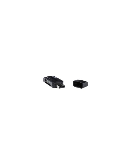 Lector de tarjeta natec ant 3 mini usb 2.0 negro NCZ-0560