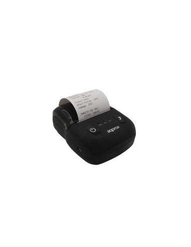 Impresora de tickets termica portatil approx bluetooth usb papel 58mm negro APPPOS58PORTABLE+
