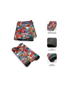 Alfombrilla subblim grafitti xl 900 x 400 x 3mm SUB-MP-01PUW02 2
