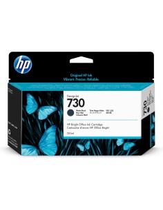 Cartucho HP 730 Original Rendimiento estándar Negro mate P2V65A