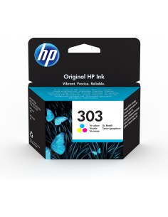Cartucho HP 303 Original Rendimiento estándar Cian, Magenta, Amarillo T6N01AEABE