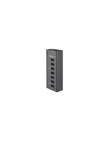StarTech.com Estación de Carga USB de 7 Puertos Autónoma - 5x Puertos de 1A y 2x Puertos de 2A - Base de Carga USB