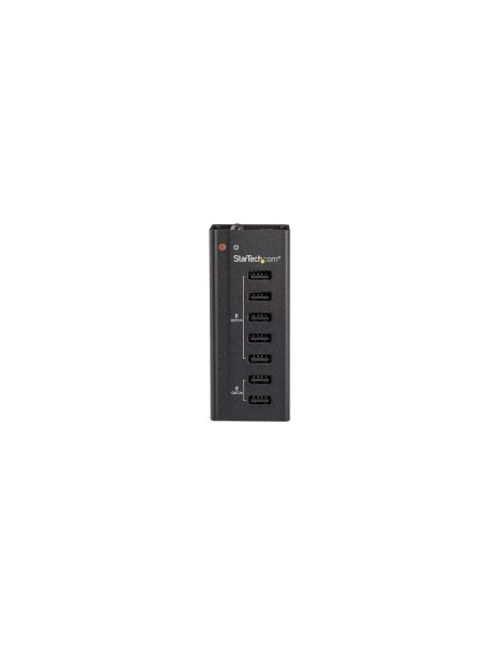 StarTech.com Estación de Carga USB de 7 Puertos Autónoma - 5x Puertos de 1A y 2x Puertos de 2A - Base de Carga USB