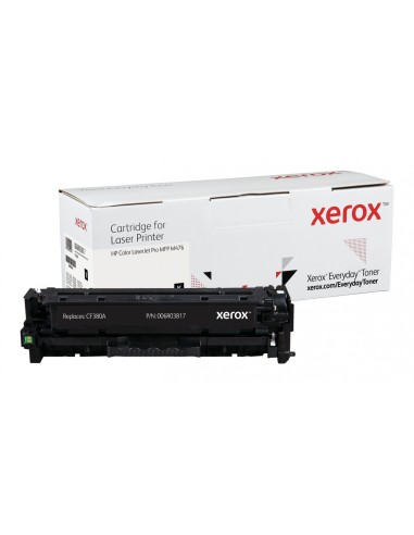 Toner xerox negro everyday compatible con hp CF380A equivalente de 2400 paginas 006R03817