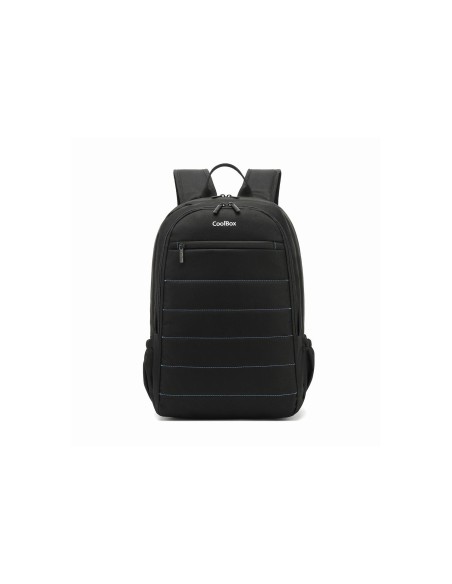 Mochila portatil coolbox 15.6P impermeable Negro