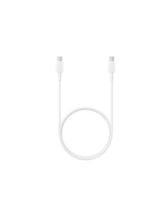 SAMSUNG cable USB C Macho/Macho, Blanco