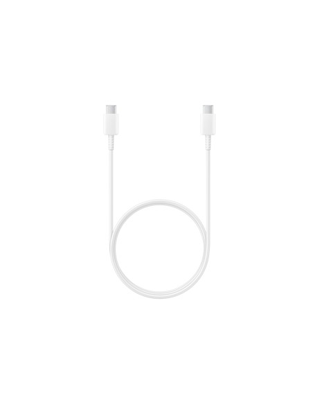 SAMSUNG cable USB C Macho/Macho, Blanco