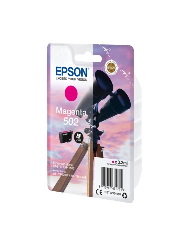 Cartucho Epson Singlepack Magenta 502 Ink C13T02V34020