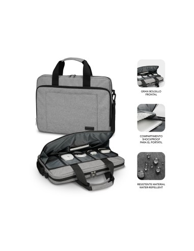 Maletin SUBBLIM MaletÍ­n Ordenador Air Padding Laptop bag 13,3-14 SUB-LB-4APLB01