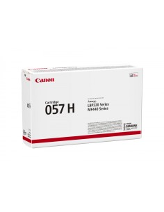 Canon i-SENSYS toner 057H 1 pieza Original Negro 2