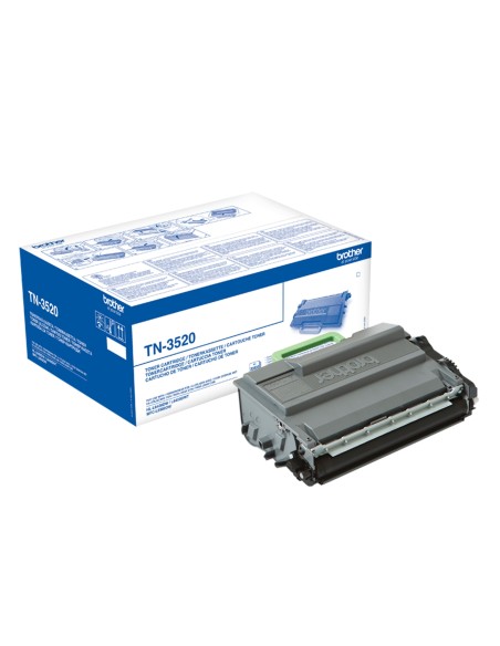 Brother TN-3520 cartucho de tóner 1 pieza Original Negro