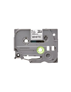 Brother TZe211 cinta para impresora de etiquetas Negro sobre blanco TZe 2