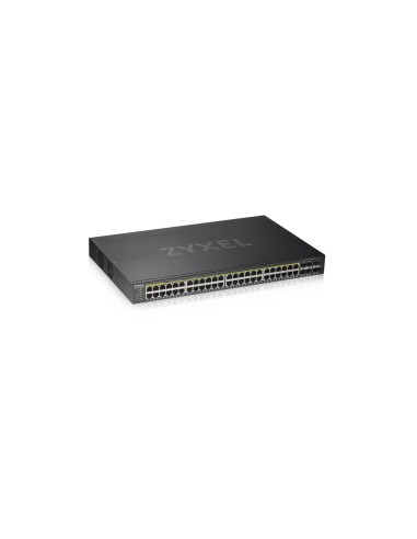 ZYXEL Gestionado Gigabit Ethernet (10/100/1000) EnergÍ­a sobre Ethernet (PoE) Negro