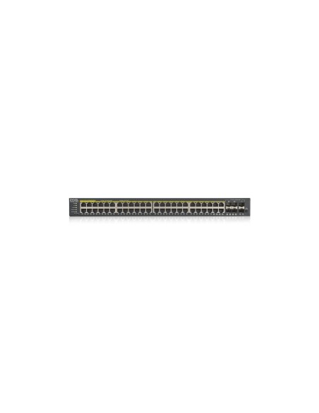 ZYXEL Gestionado Gigabit Ethernet (10/100/1000) EnergÍ­a sobre Ethernet (PoE) Negro