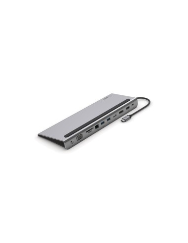 Belkin INC004BTSGY base para portátil y replicador de puertos Alámbrico USB 3.2 Gen 1 (3.1 Gen 1) Type-C Negro, Gris
