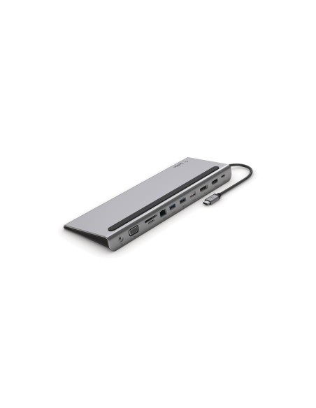 Belkin INC004BTSGY base para portátil y replicador de puertos Alámbrico USB 3.2 Gen 1 (3.1 Gen 1) Type-C Negro, Gris