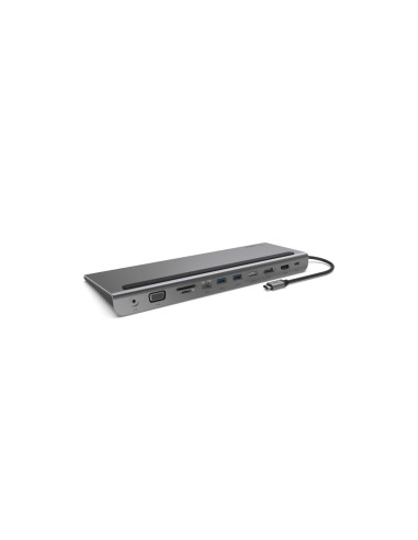 Belkin INC004BTSGY base para portátil y replicador de puertos Alámbrico USB 3.2 Gen 1 (3.1 Gen 1) Type-C Negro, Gris
