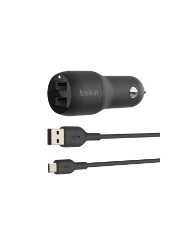 BELKIN BOOSTâ??CHARGE Auto USB 2.0 Negro