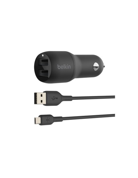 BELKIN BOOSTâ??CHARGE Auto USB 2.0 Negro