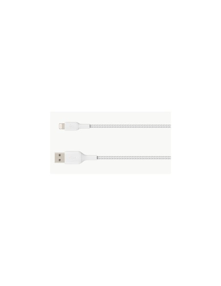 Cable Belkin de conector Lightning macho/USB A macho 1 m Blanco