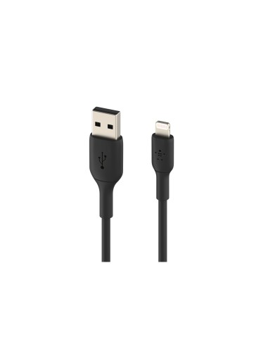 Cable Belkin de conector Lightning macho/USB A macho 2 m Negro