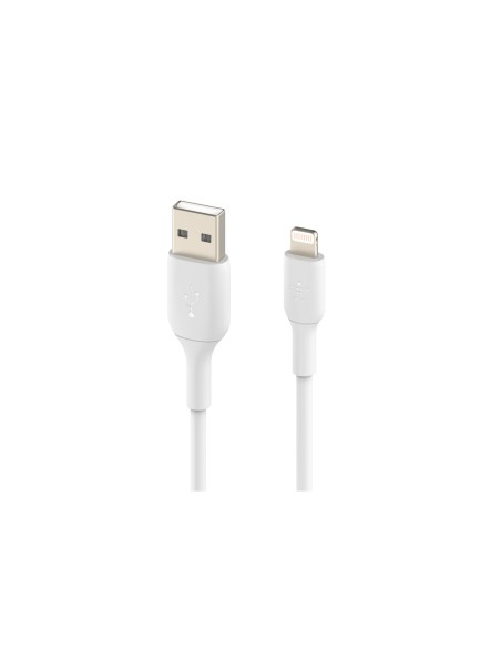 Cable Belkin de conector Lightning macho/USB A macho 1 m Blanco
