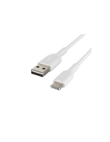 Cable Belkin USB A macho/USB C macho 0,15 m Blanco
