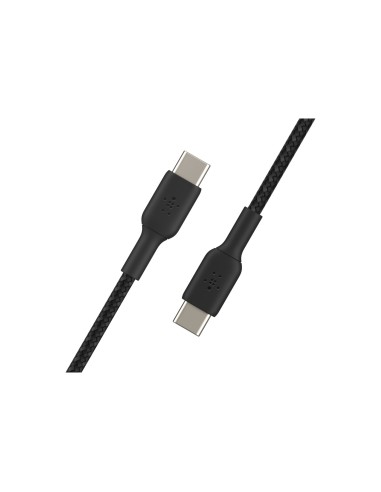 Cable Belkin USB C Macho/Macho 1 m Negro