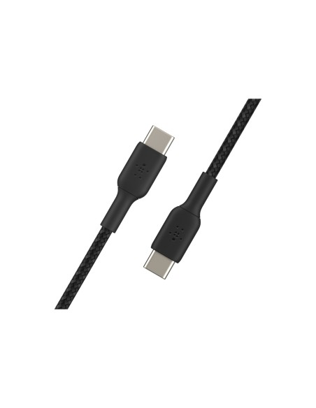 Cable Belkin USB C Macho/Macho 1 m Negro