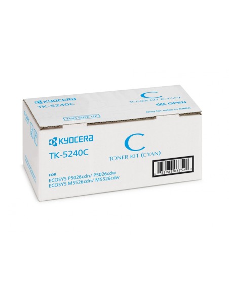 Kyocera tk-5240c toner 1 pieza Original Cian