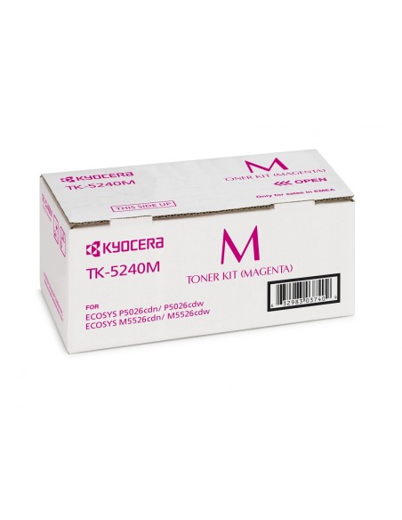 Kyocera tk-5240m toner 1 pieza Original Magenta