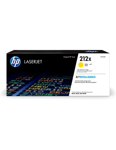 Toner hp 212X 1 pieza original amarillo W2122X