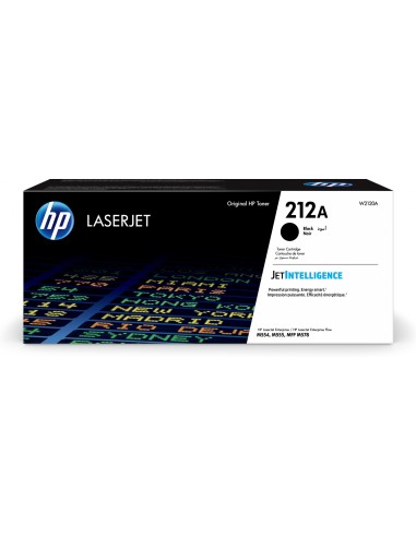 Toner hp 212A 1 pieza original negro W2120A