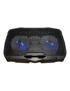 Base refrigeradora conceptronic almohadilla fria 17p iluminacion azul THANA07B