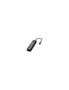 Hub conceptronic interfaz usb 3.2 gen 1 (3.1 gen 1) type-c 5 puertos 5000 mbit/s negro DONN08B