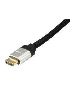 Cable equip hdmi tipo-a estandar macho a macho 3m negro plata 119382 2