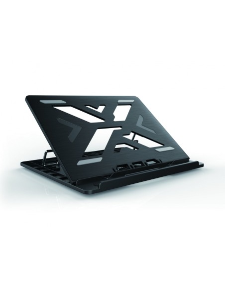 Conceptronic ERGO Soporte con refrigeracion para portatil 15.6p negro