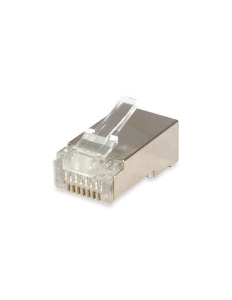 Equip conector Cat6 RJ45 Plata