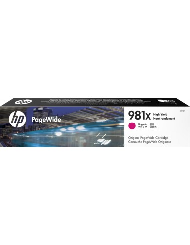 HP Cartucho PageWide de alto rendimento 981X original Alto rendimiento (XL) Magenta