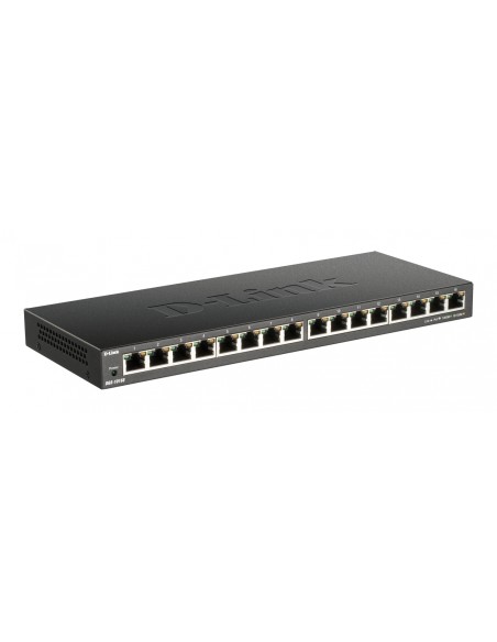 D-Link switch No administrado Gigabit Ethernet (10/100/1000) Negro