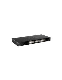 D-Link switch Gestionado L3 10G Ethernet (100/1000/10000) 1U Negro